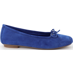 REQINS HARMONY CUIR VELOURS<br>Bleu