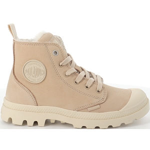 PALLADIUM PAMPA HI ZIP NBK<br>Beige