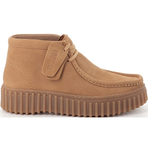 CLARKS TORHILL MOSS<br>Beige