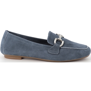 REQINS HAMILTON CUIR VELOURS<br>Bleu