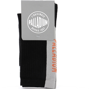 PALLADIUM JACQUARD MID SOCKS<br>Noir