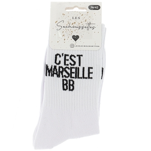 SACHOUSSETTES C'EST MARSEILLE BB<br>Blanc