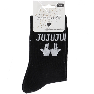 SACHOUSSETTES JUJUJUL<br>Noir