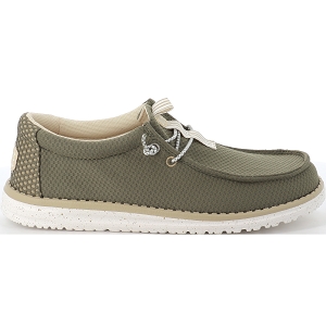 HEY DUDE WALLY MESH NEUTRALS<br>Vert