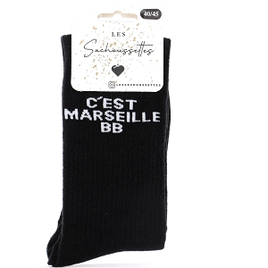 SACHOUSSETTES C'EST MARSEILLE BB<br>Noir