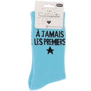 SACHOUSSETTES A JAMAIS LES PREMIERS<br>Bleu