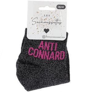 SACHOUSSETTES ANTI CONNARD COURTE<br>Noir