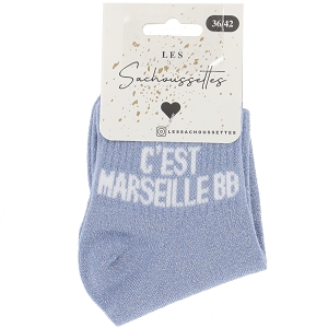 SACHOUSSETTES C EST MARSEILLE BB COURTE<br>Bleu