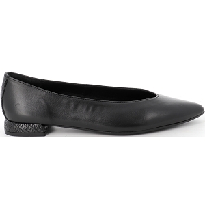 REQINS VESTA CUIR PYTHON<br>Noir